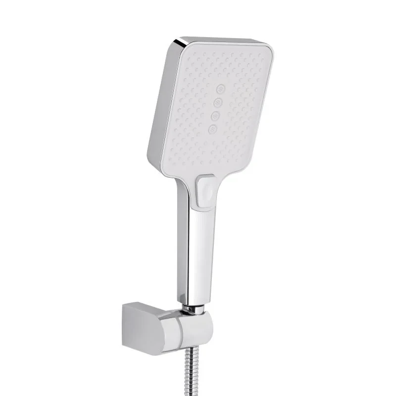 Змішувач для ванни Qtap Swan Cascada з поворотним виливом (з душовим гарнітуром) QTSWA260CRW45569 Chrome/White