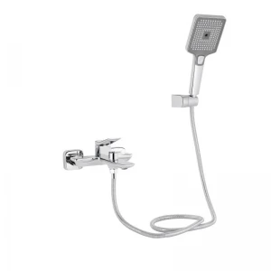 Змішувач для ванни Qtap Presto (з душовим гарнітуром) QTPRE259CRM45574 Chrome