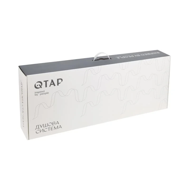 Душова система універсальна Qtap Presto на три споживача (з виливом) QTPRE111CRM45575 Chrome