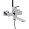 Душова система універсальна Qtap Presto на три споживача (з виливом) QTPRE111CRM45575 Chrome