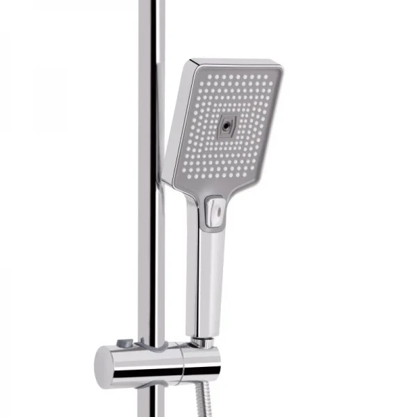 Душевая система универсальная Qtap Presto на три потребителя (с изливом) QTPRE111CRM45575 Chrome