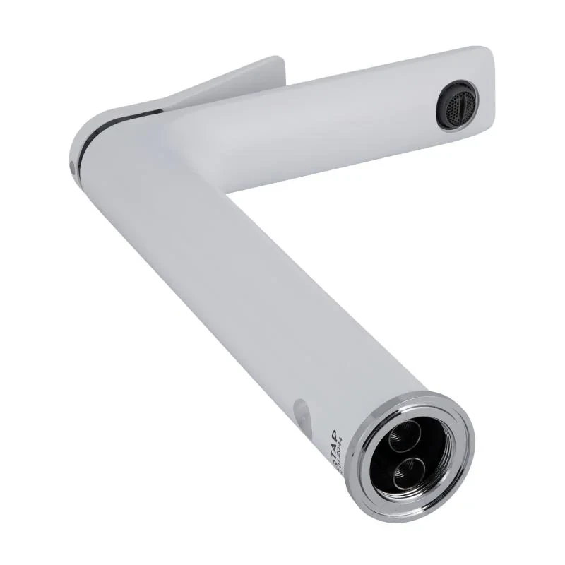 Смеситель для раковины Qtap Presto высокий QTPRE269CRW45577 Chrome/White