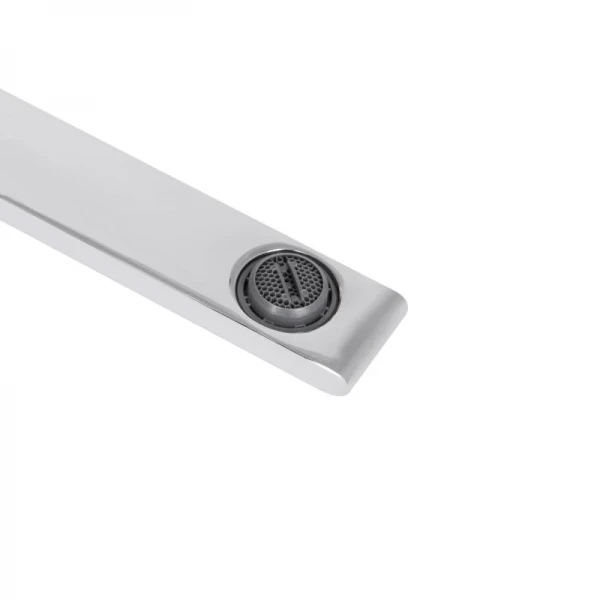 Змішувач для ванни Qtap Presto з довгим поворотним виливом (з душовим гарнітуром) QTPRE2601CRW45578 Chrome/White