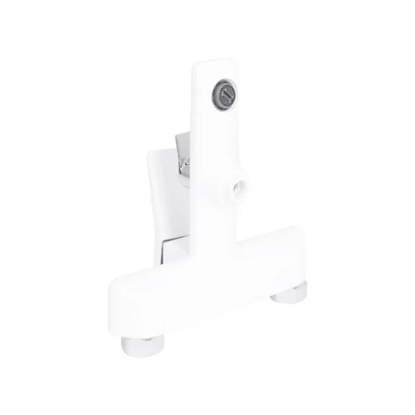 Змішувач для ванни Qtap Presto (з душовим гарнітуром) QTPRE259CRW45579 Chrome/White