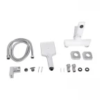 Змішувач для ванни Qtap Presto (з душовим гарнітуром) QTPRE259CRW45579 Chrome/White