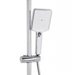 Душова система універсальна Qtap Presto на три споживача (з виливом) QTPRE111CRW45580 Chrome/White
