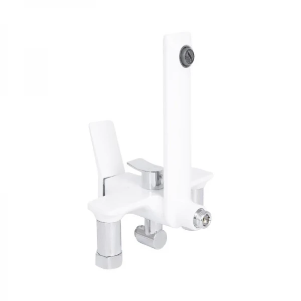 Душова система універсальна Qtap Presto на три споживача (з виливом) QTPRE111CRW45580 Chrome/White