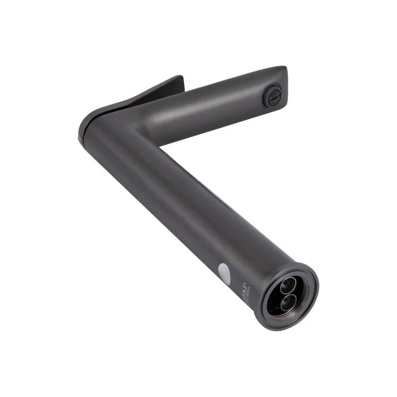 Змішувач для раковини Qtap Presto високий QTPRE269GRP45582 Graphite