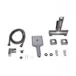 Змішувач для ванни Qtap Presto (з душовим гарнітуром) QTPRE259GRP45584 Graphite