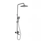 Душова система універсальна Qtap Presto на три споживача (з виливом) QTPRE111GRP45585 Graphite