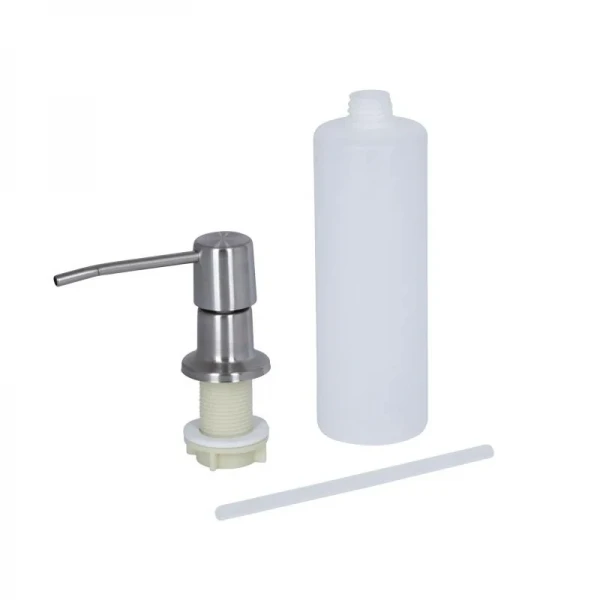 Мойка для кухни интегрированная Lidz Handmade H6350R крыло справа (LDH6350BRUR45587) Brushed Steel 3,0/1,0 мм