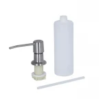 Мойка для кухни интегрированная Lidz Handmade H6350L крыло слева (LDH6350BRUL45588) Brushed Steel 3,0/1,0 мм