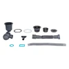 Мойка для кухни интегрированная Lidz Handmade H6350BR крыло справа (LDH6350BRPVD45590) Brushed Black PVD 3,0/1,0 мм