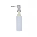 Мойка для кухни интегрированная Lidz Handmade H7849L крыло слева (LDH7849BRUL45592) Brushed Steel 3,0/1,0 мм