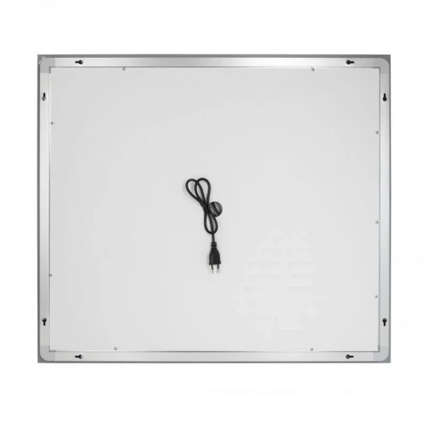 Дзеркало Qtap Mideya 800х700 з LED-підсвічуванням Touch, з антизапотіванням, з димером, рег. яскравості Reverse QT2078NCF8070W