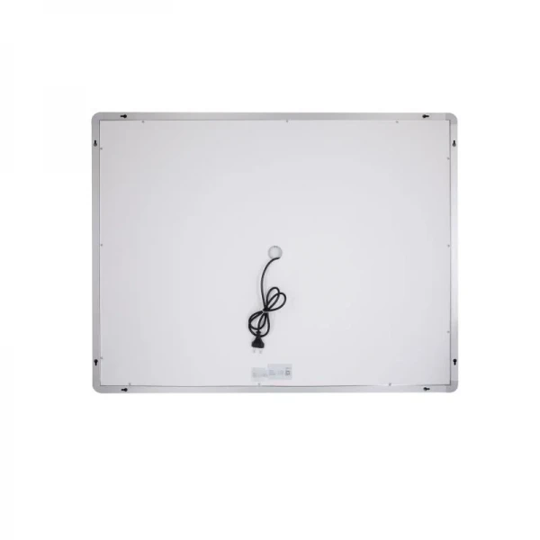 Дзеркало Qtap Mideya 900х700 з LED-підсвічуванням Touch, з антизапотіванням, з димером, рег. яскравості Reverse QT2078NCF9070W