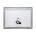 Дзеркало Qtap Mideya 800х600 з LED-підсвічуванням Touch, з антизапотіванням, з годинником, димером, рег. яскравості QT2078NCF8060W