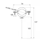 Хомут Thermo Alliance Standart 3/4