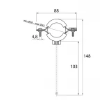 Хомут Thermo Alliance Standart 1 1/4