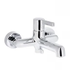 Смеситель для ванны Qtap Cardinal (c душевым гарнитуром) QTCAR259CRM45656 Chrome