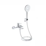 Змішувач для ванни Qtap Taurus (з душовим гарнітуром) QTTAU259CRM45661 Chrome