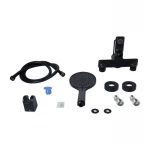 Смеситель для ванны Qtap Taurus (c душевым гарнитуром) QTTAU259BLM45662 Black Matt