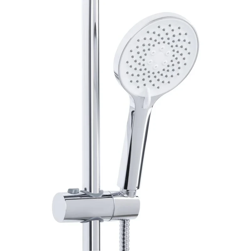 Душова система універсальна Qtap Taurus на три споживача (з виливом) QTTAU111CRM45665 Chrome