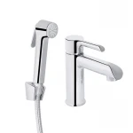 Смеситель для раковины Qtap Grand (с гигиеническим душем) QTGRA272CRM45670 Chrome