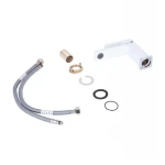 Смеситель для раковины Qtap Gemini QTGEM270CRW45675 Chrome/White