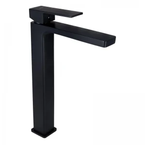 Змішувач для раковини Qtap Gemini високий QTGEM269BLM45678 Black Matt