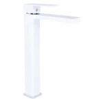 Смеситель для раковины Qtap Gemini высокий QTGEM269CRW45679 Chrome/White