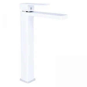 Смеситель для раковины Qtap Gemini высокий QTGEM269CRW45679 Chrome/White