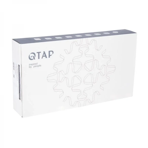 Смеситель для раковины Qtap Gemini высокий QTGEM269CRW45679 Chrome/White