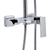 Душевая система универсальная Qtap Gemini на три потребителя (с изливом) QTGEM111CRM45685 Chrome