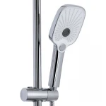 Душевая система универсальная Qtap Gemini на три потребителя (с изливом) QTGEM111CRM45685 Chrome