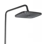 Душевая система универсальная Qtap Gemini на три потребителя (с изливом) QTGEM111GMB45688 Gunmetal Black PVD