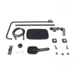 Душевая система универсальная Qtap Gemini на три потребителя (с изливом) QTGEM111GMB45688 Gunmetal Black PVD