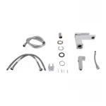 Смеситель для раковины Qtap Gemini (с гигиеническим душем) QTGEM272CRW45691 Chrome/White