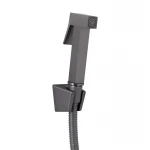 Смеситель для раковины Qtap Gemini (с гигиеническим душем) QTGEM272GMB45692 Gunmetal Black PVD