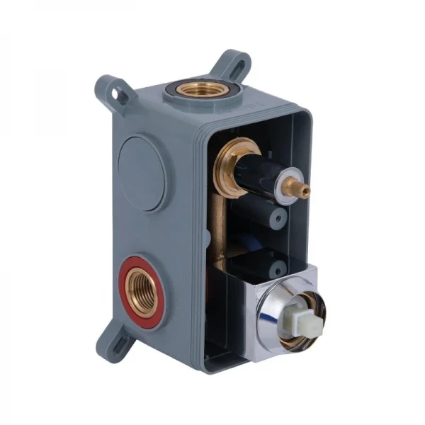 Душевая система для душа Qtap Gemini скрытого монтажа на два потребителя QTGEM113CRM45696 CRM