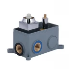 Душевая система для душа Qtap Gemini скрытого монтажа на два потребителя QTGEM113CRM45696 CRM