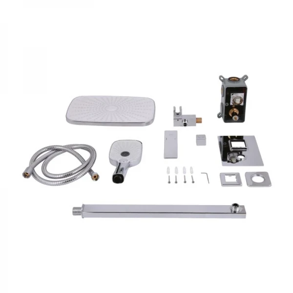 Душевая система для душа Qtap Gemini скрытого монтажа на два потребителя QTGEM113CRM45696 CRM