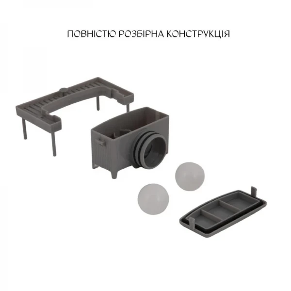 Лоток с шариками для трапа из нержавеющей стали QT Taurus