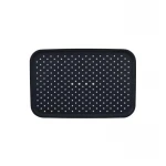 Лейка для верхнего душа Qtap Hlavova 300x200 мм прямоугольная QTHLA107BLM45783 Black Matt