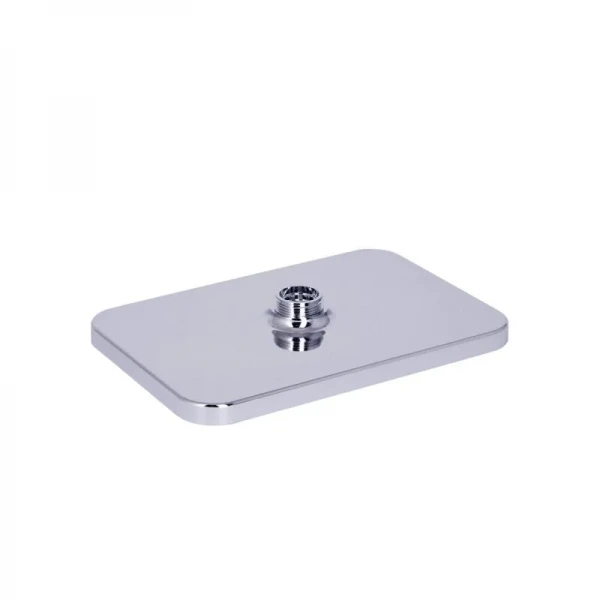 Лейка для верхнего душа Qtap Hlavova 260x180 мм прямоугольная QTHLA107CRM45785 Chrome/White