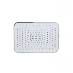 Лейка для верхнего душа Qtap Hlavova 260x180 мм прямоугольная QTHLA107CRM45785 Chrome/White
