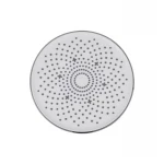 Лейка для верхнего душа Qtap Hlavova D 230 мм округлая QTHLA107CRM45787 Chrome/White