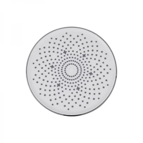 Лейка для верхнего душа Qtap Hlavova D 230 мм округлая QTHLA107CRM45787 Chrome/White