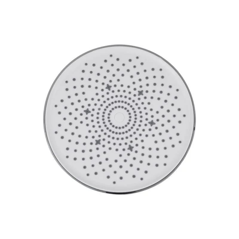 Лійка для верхнього душу Qtap Hlavova D 230 мм округла QTHLA107CRM45787 Chrome/White