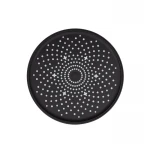 Лейка для верхнего душа Qtap Hlavova D 230 мм округлая QTHLA107BLM45788 Black Matt